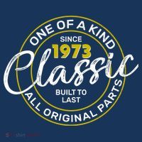 One Of A Kind Since 1973 Classic 50th Birthday Women's Hoodie thumb 2