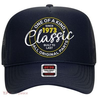 One Of A Kind Since 1973 Classic 50th Birthday Hat