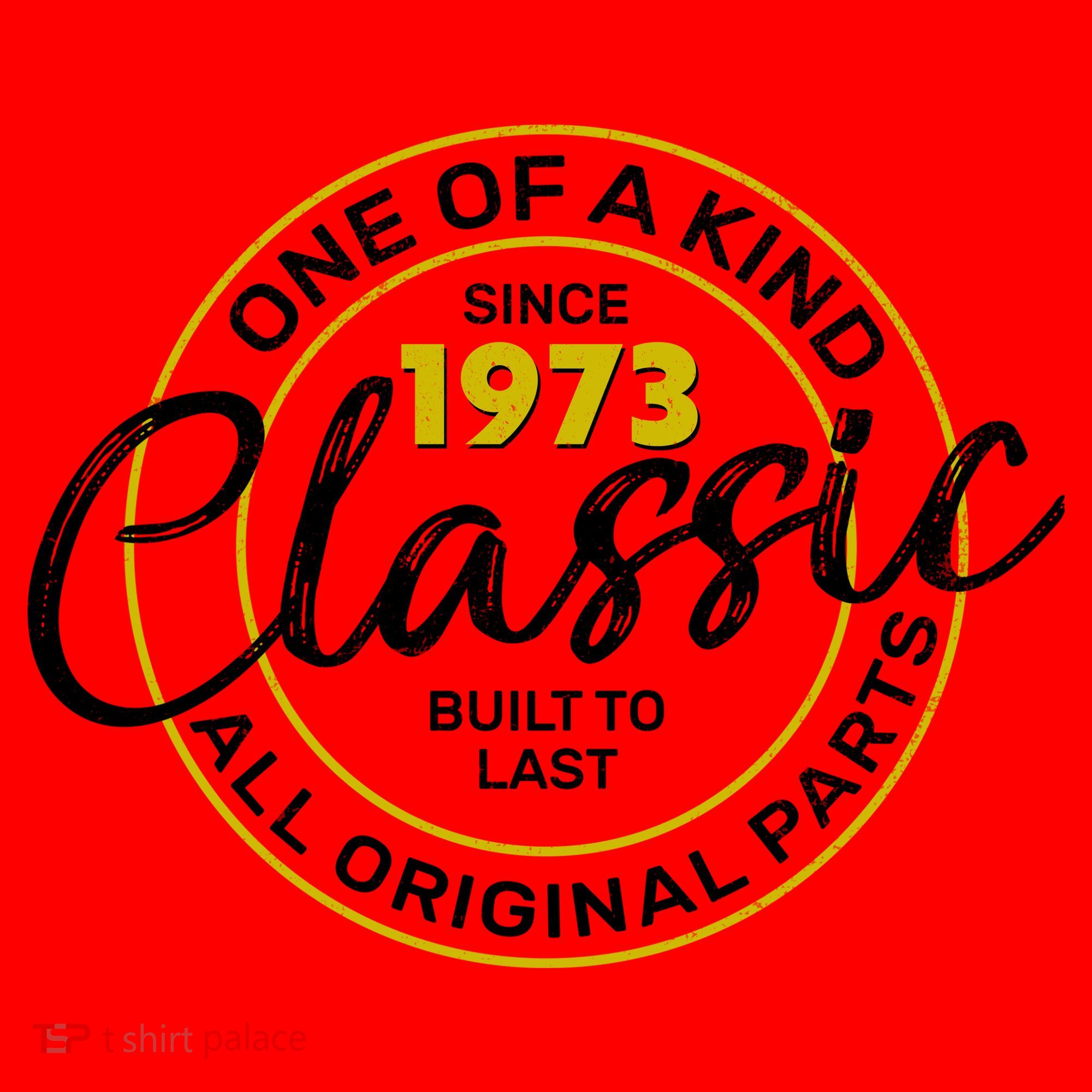 One Of A Kind Since 1973 Classic 50th Birthday Santa Hat