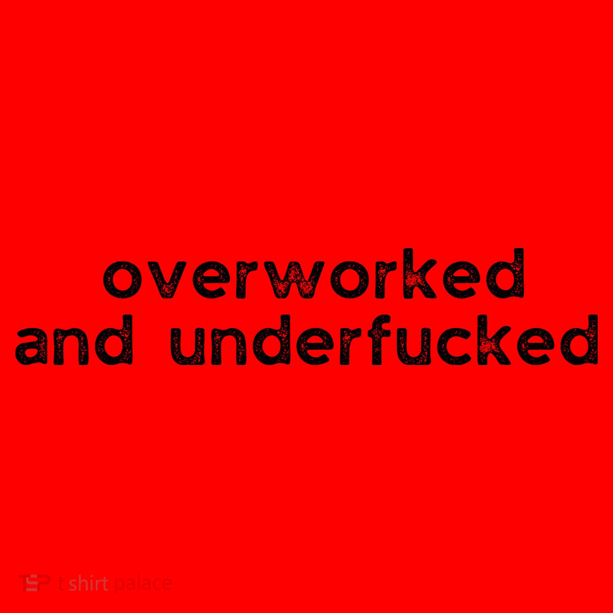 Offensive Overworked And Underfucked Funny Adult Humor Saying Santa Hat