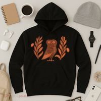 Owl Of Athena Hoodie thumb 3