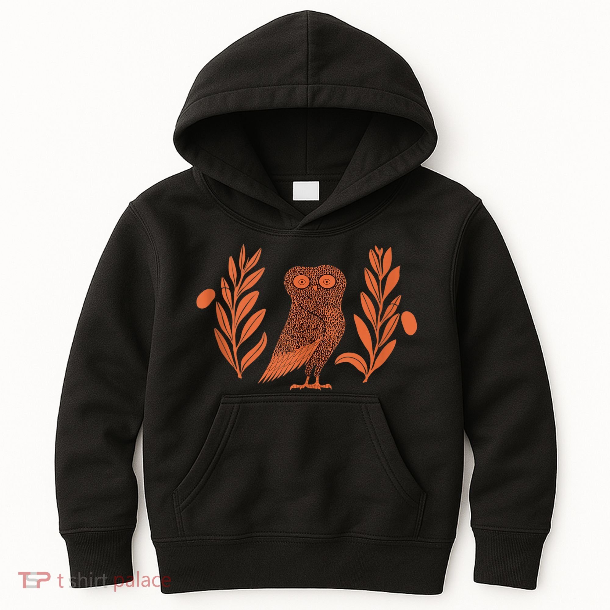 Owl Of Athena Kids Hoodie