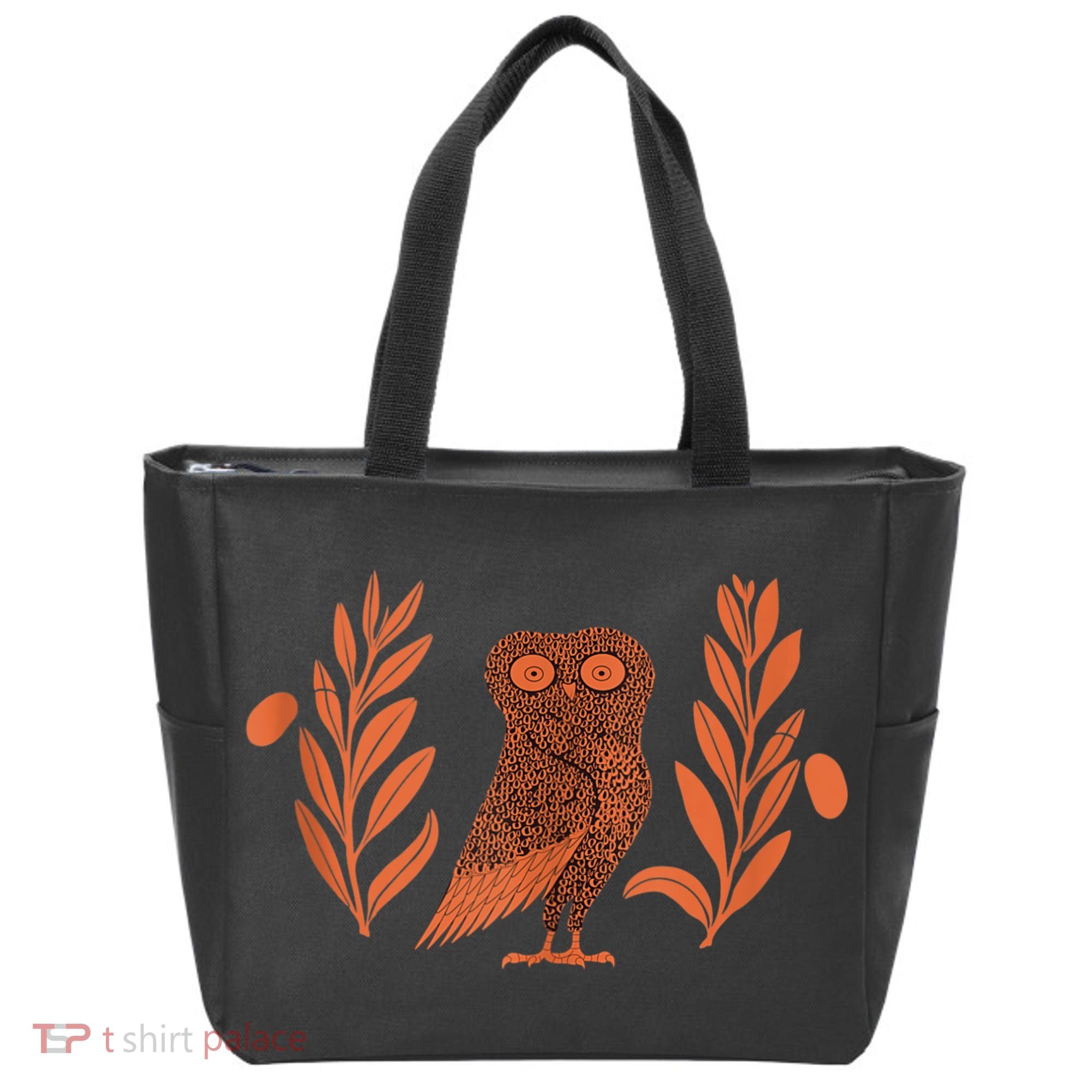 Owl Of Athena Tote Bag