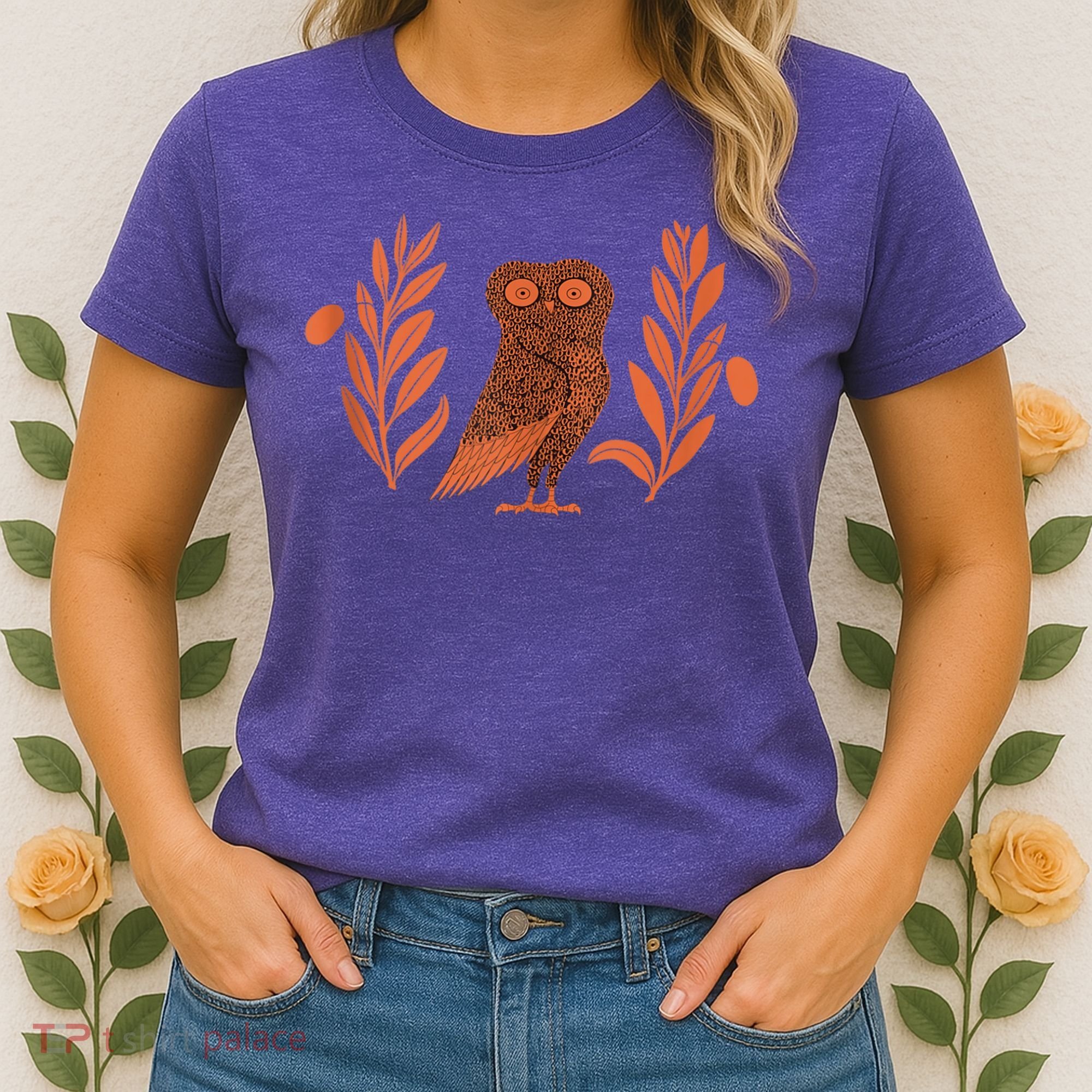 Owl Of Athena Women's T-Shirt