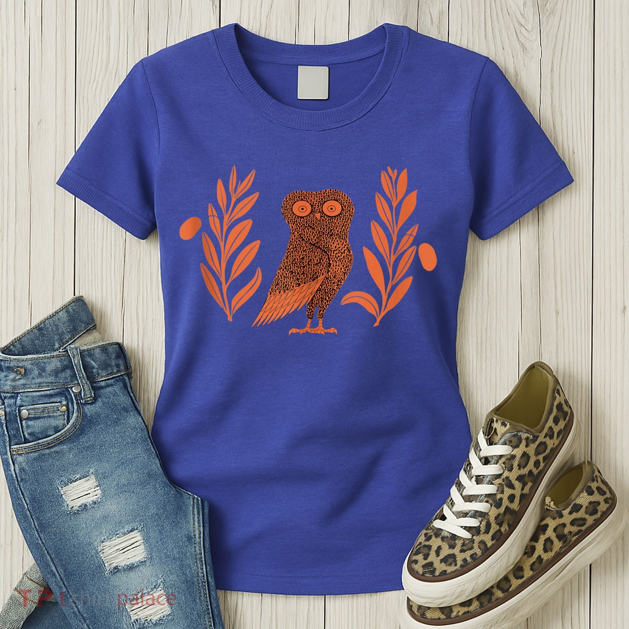 Owl Of Athena Women's T-Shirt