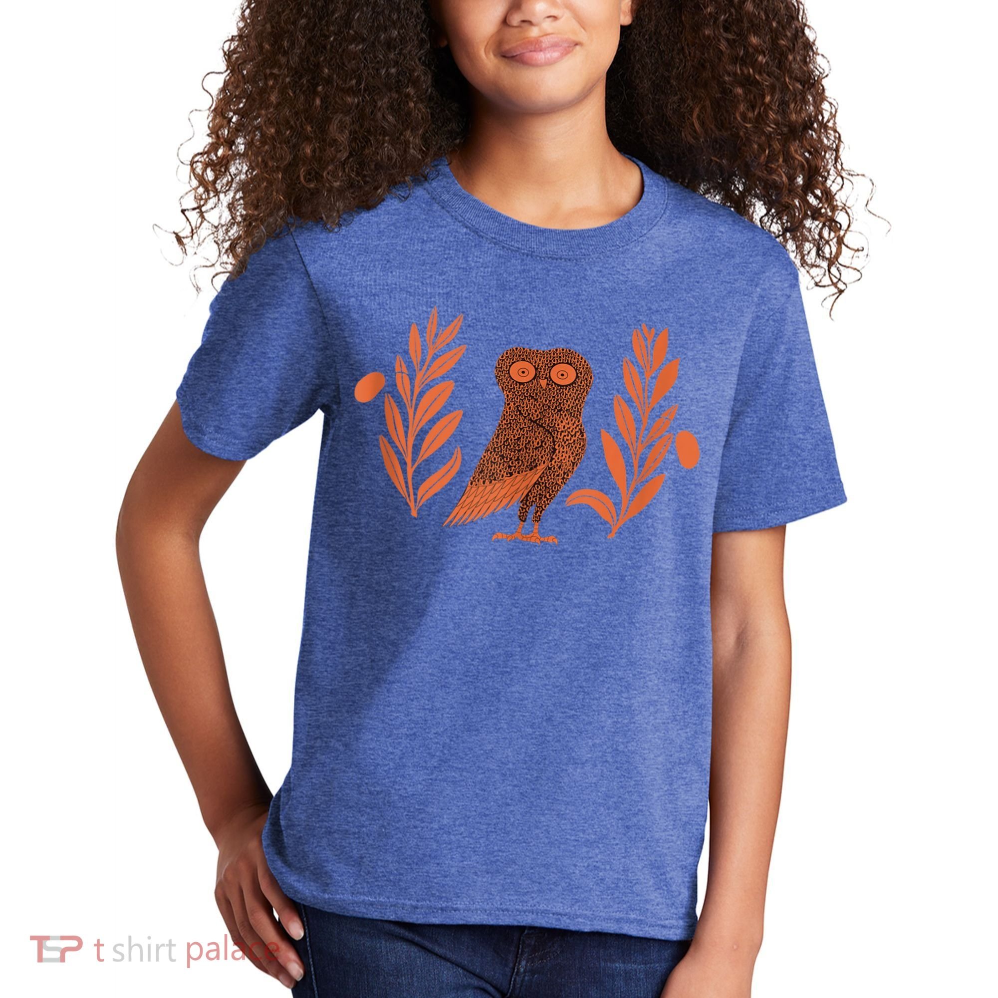 Owl Of Athena Kids T-Shirt