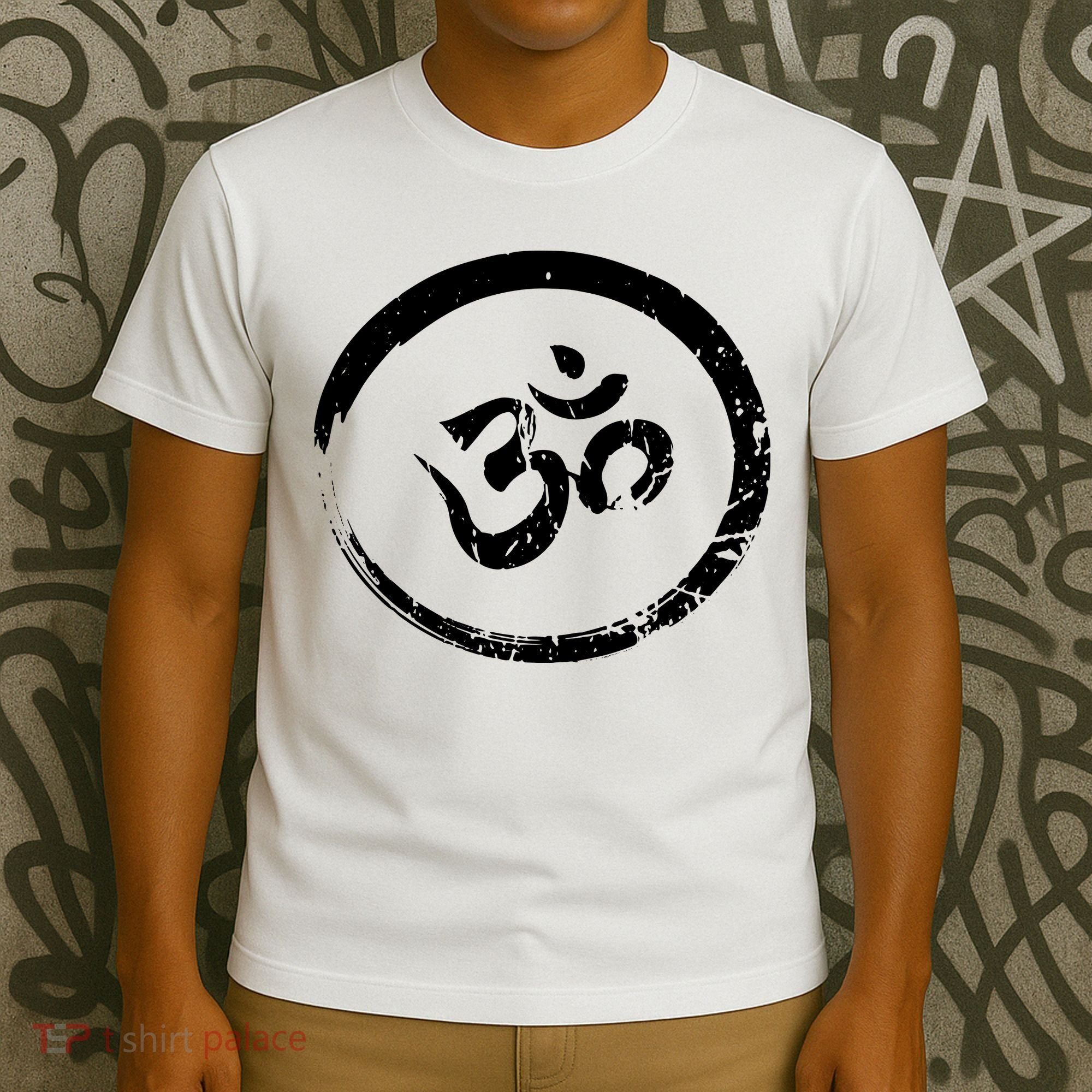 Ohm Om Aum Yoga Meditation Spiritual Namaste Gift Hoodie T-Shirt