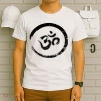 Ohm Om Aum Yoga Meditation Spiritual Namaste Gift Hoodie T-Shirt thumb 6