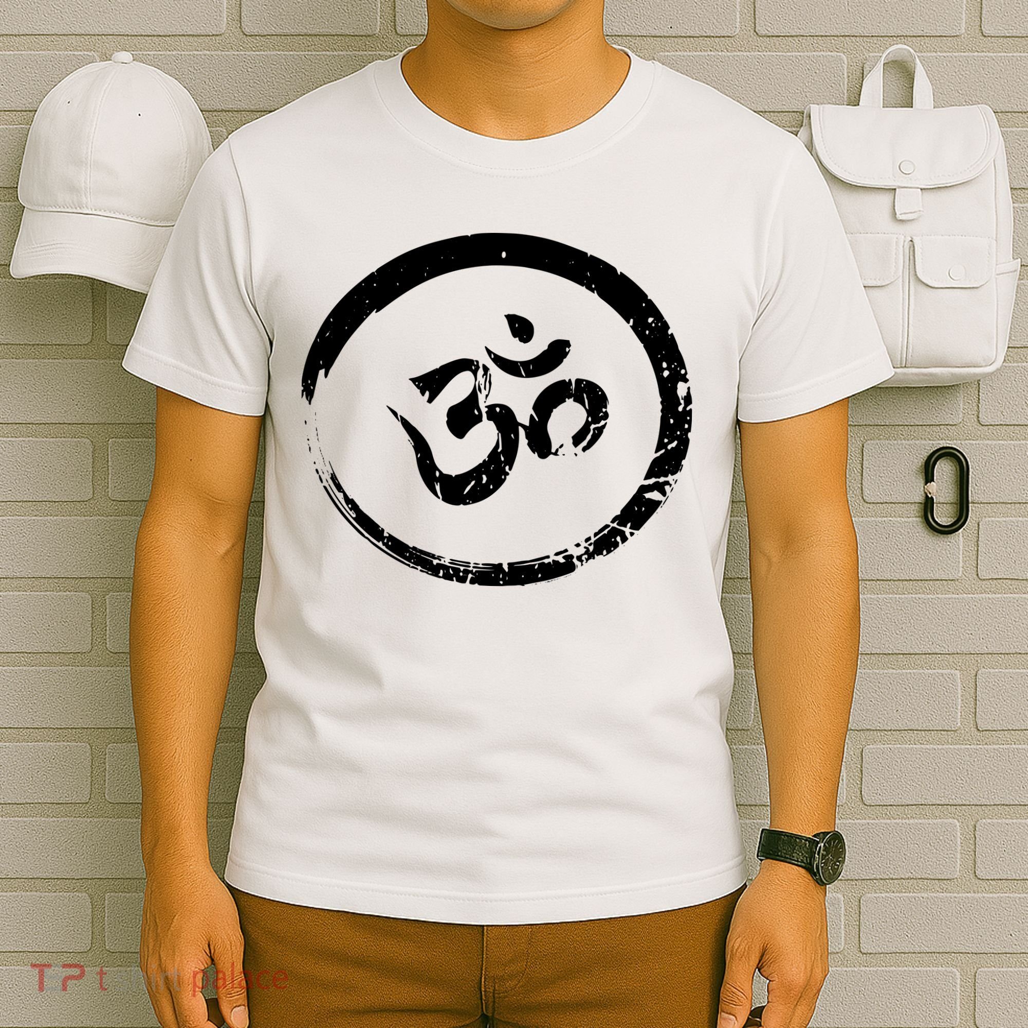 Ohm Om Aum Yoga Meditation Spiritual Namaste Gift Hoodie T-Shirt