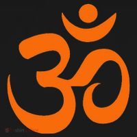 Om Omkar Aum Symbol Orange Graphic Spiritual Yoga Meditation T-Shirt thumb 7