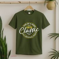 One Of A Kind Since 1975 Classic 50th Birthday T-Shirt thumb 2