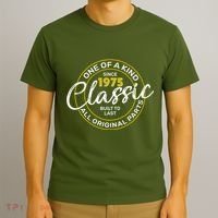 One Of A Kind Since 1975 Classic 50th Birthday T-Shirt thumb 3