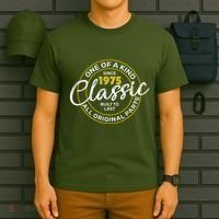 One Of A Kind Since 1975 Classic 50th Birthday T-Shirt thumb 6