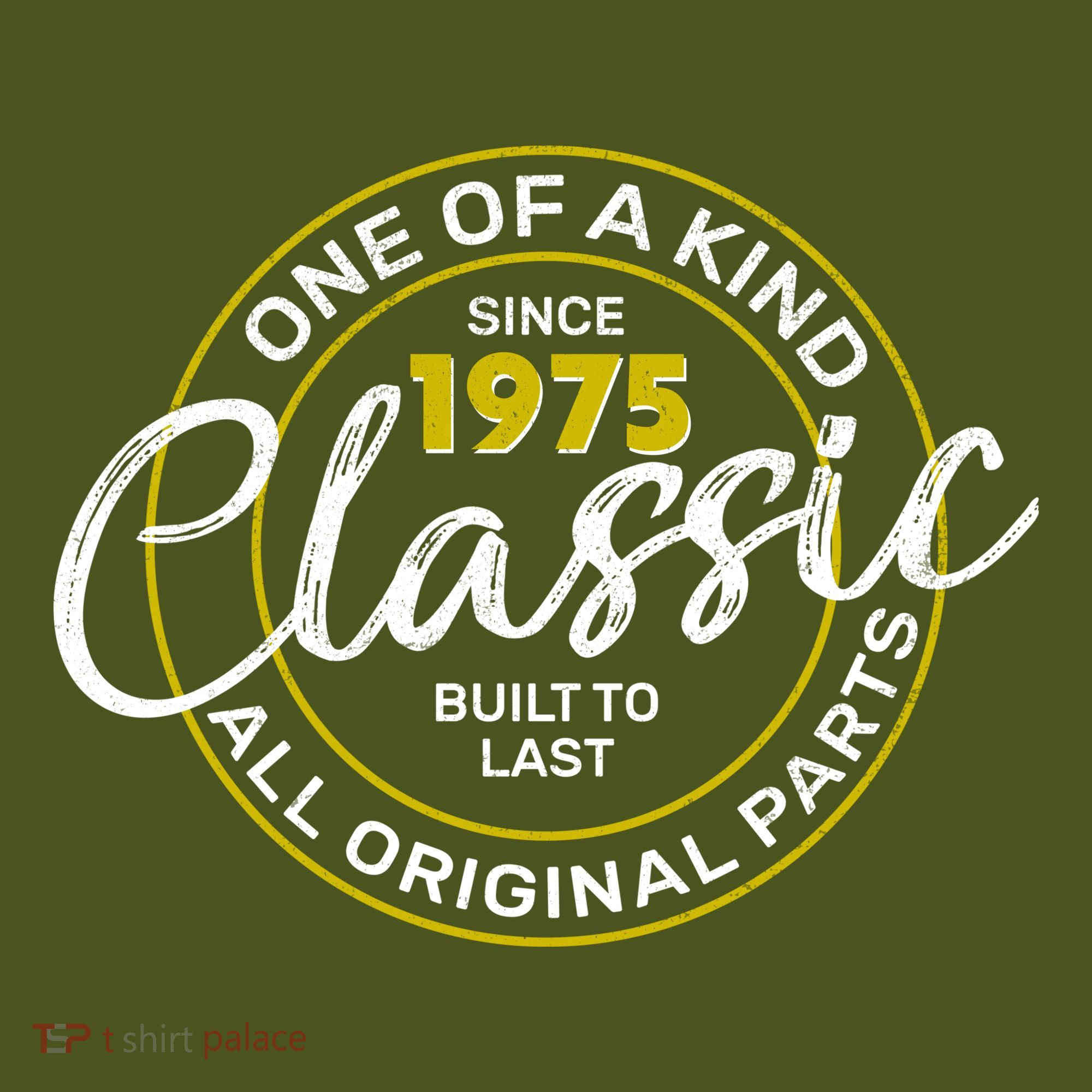 One Of A Kind Since 1975 Classic 50th Birthday T-Shirt