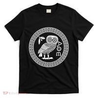 Owl Of Athena Ancient Greek Mythology Is AthenaS Owl Greece T-Shirt thumb 0