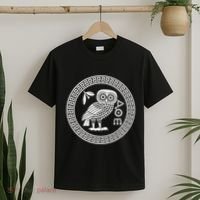 Owl Of Athena Ancient Greek Mythology Is AthenaS Owl Greece T-Shirt thumb 2