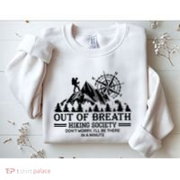 Out Of Breath Hiking Society Sweatshirt thumb 2