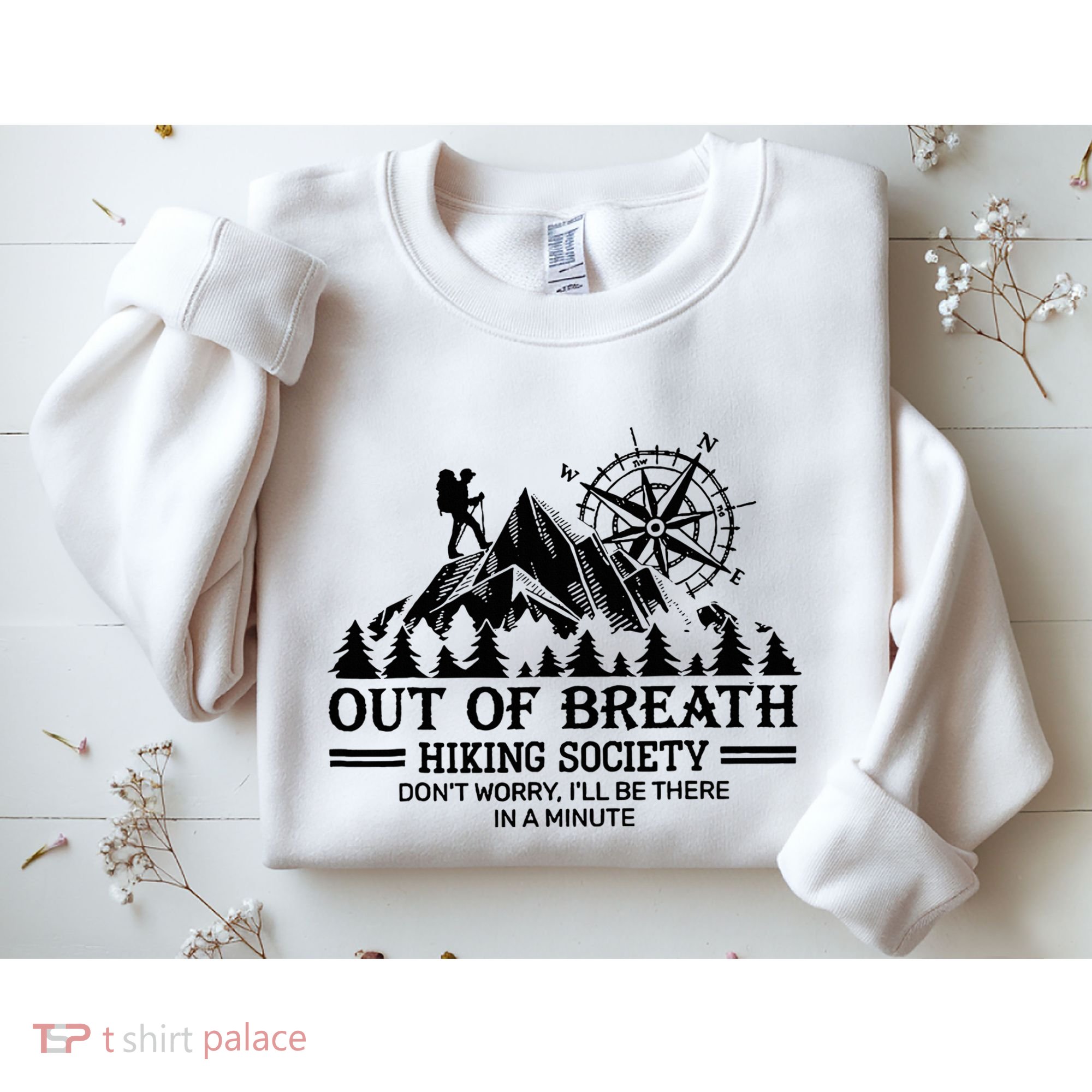 Out Of Breath Hiking Society Sweatshirt