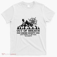 Out Of Breath Hiking Society T-Shirt thumb 0