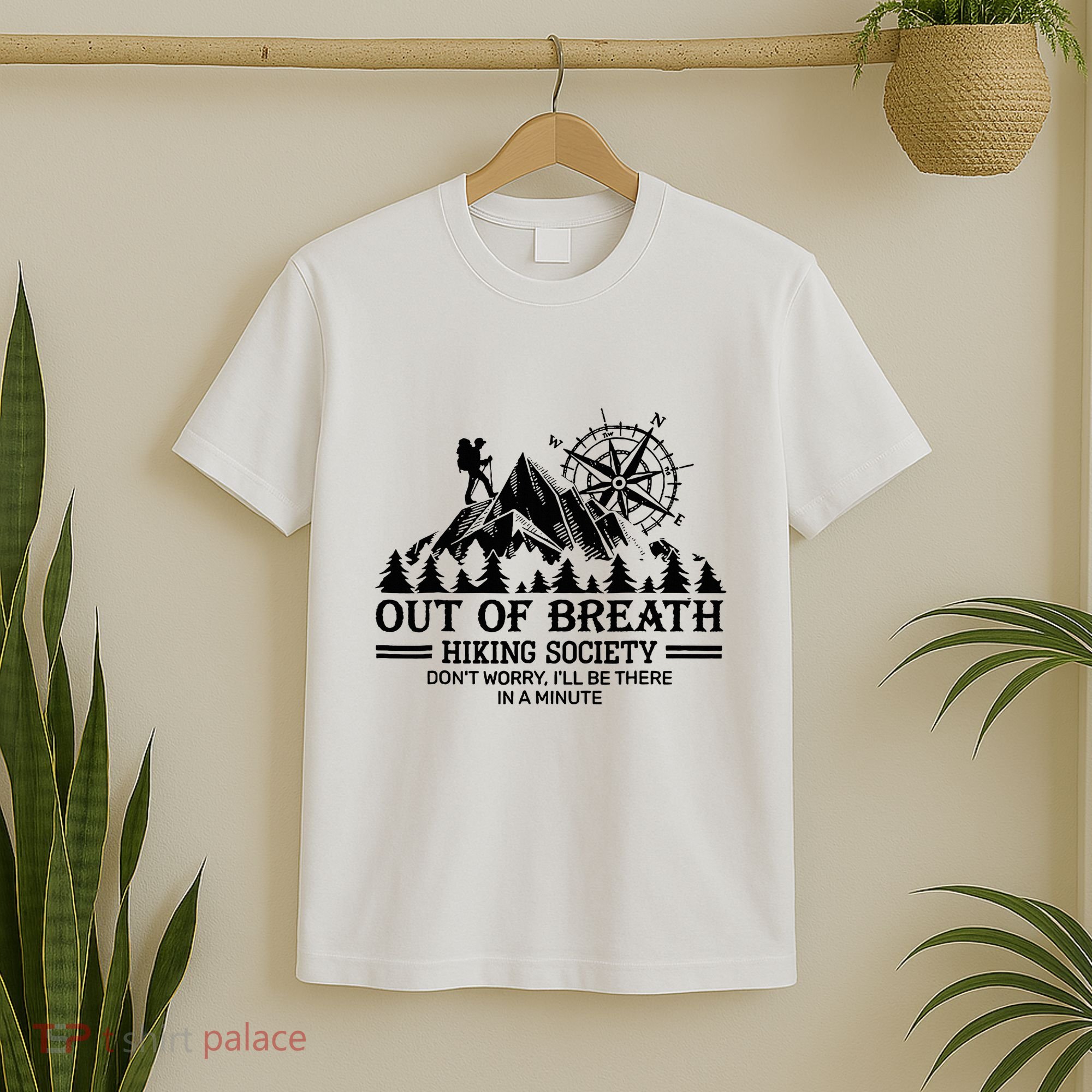 Out Of Breath Hiking Society T-Shirt