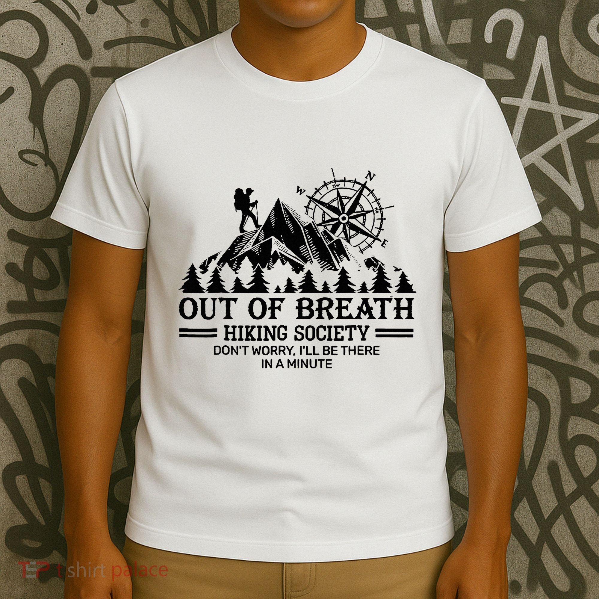 Out Of Breath Hiking Society T-Shirt