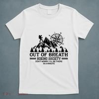 Out Of Breath Hiking Society T-Shirt thumb 5