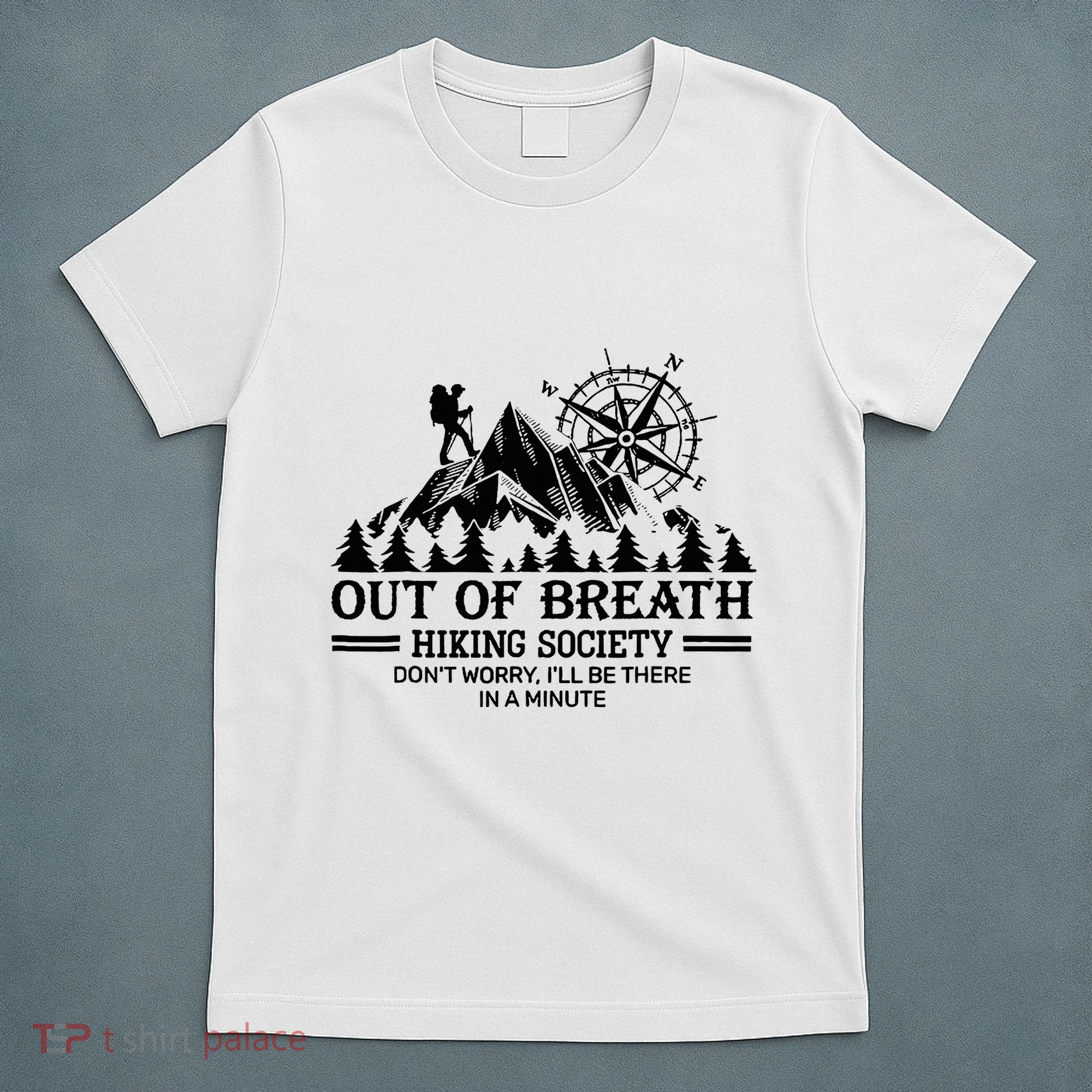 Out Of Breath Hiking Society T-Shirt