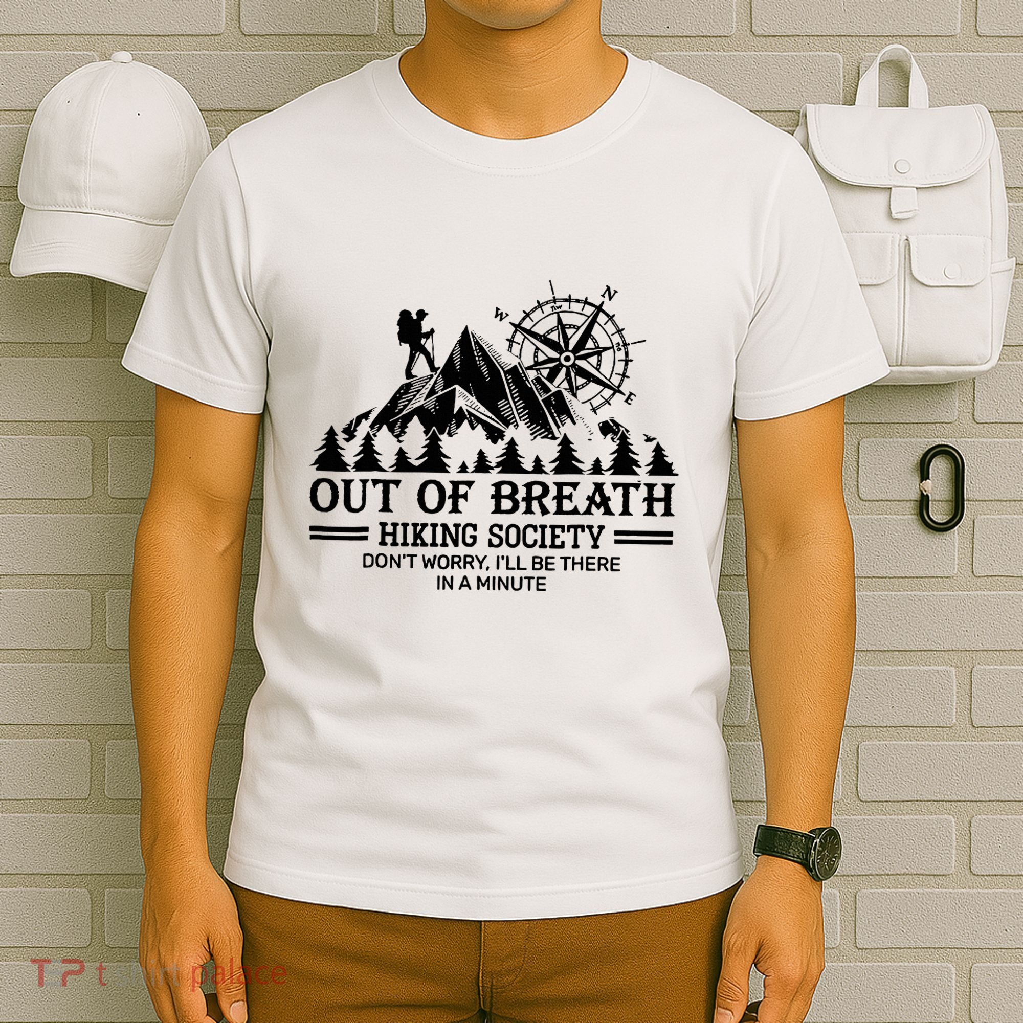 Out Of Breath Hiking Society T-Shirt