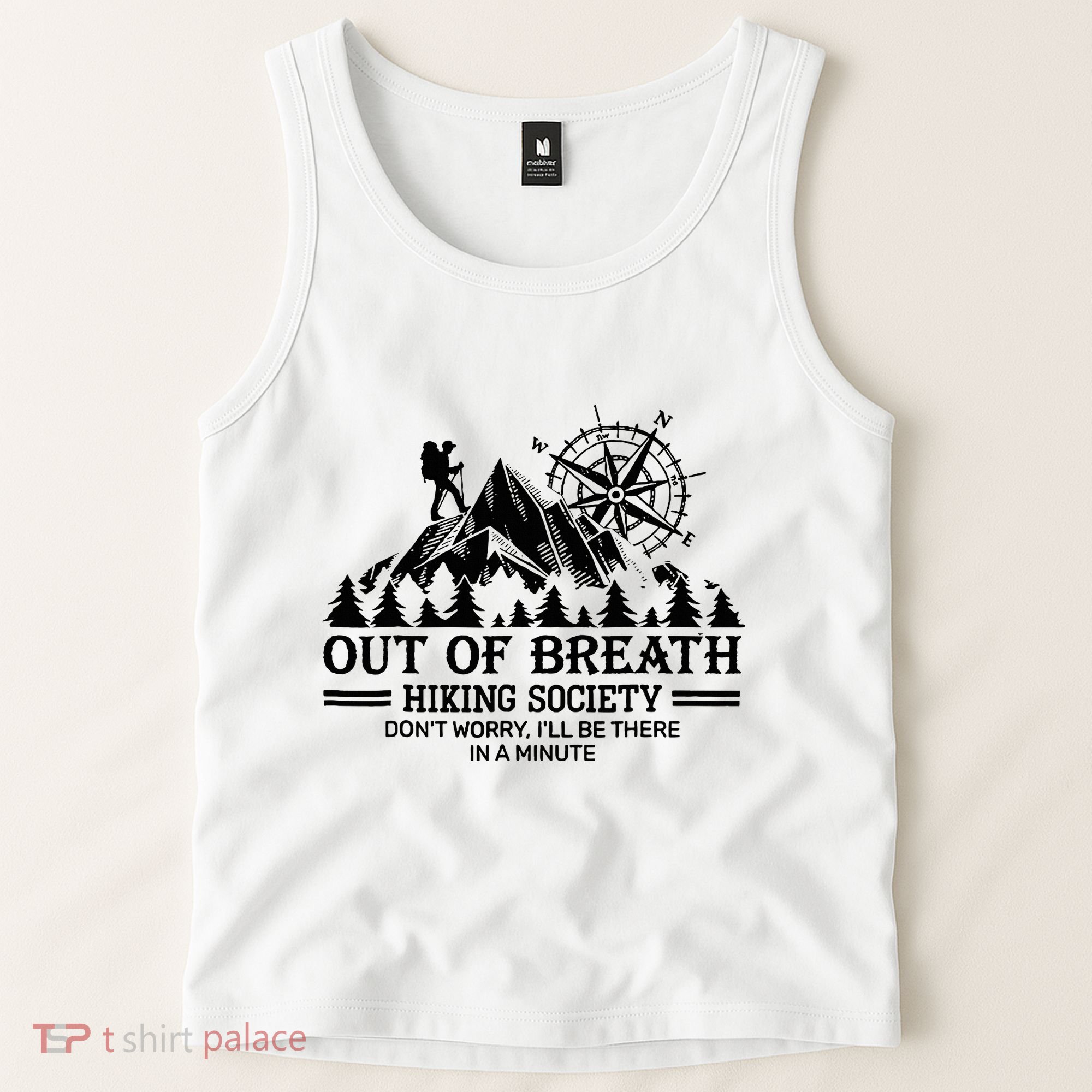 Out Of Breath Hiking Society Tank Top