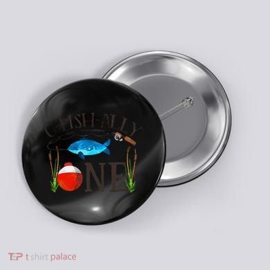 Ofishally ONE Baby O Fish Ally ONE Button