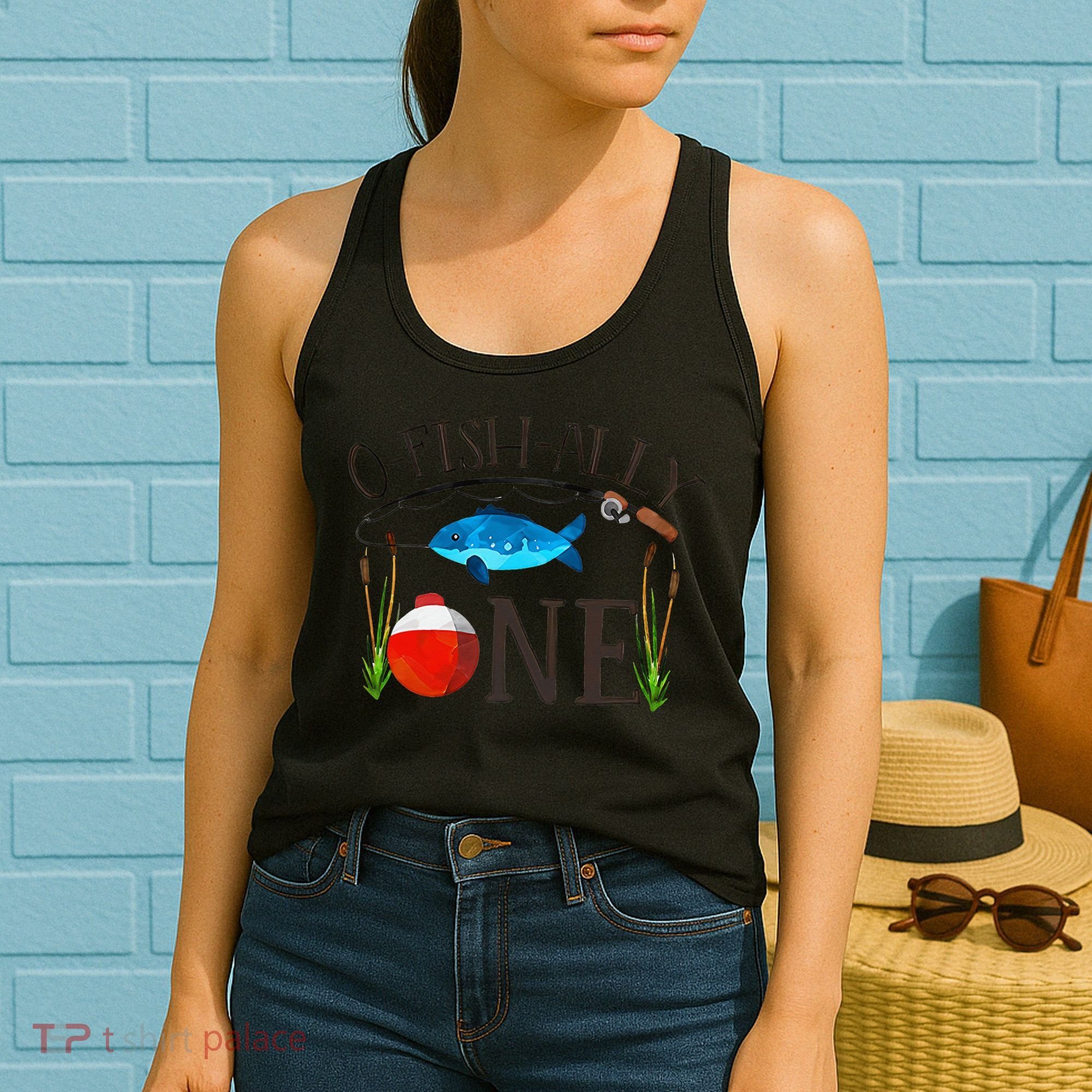 Ofishally ONE Baby O Fish Ally ONE Women's Tank Top