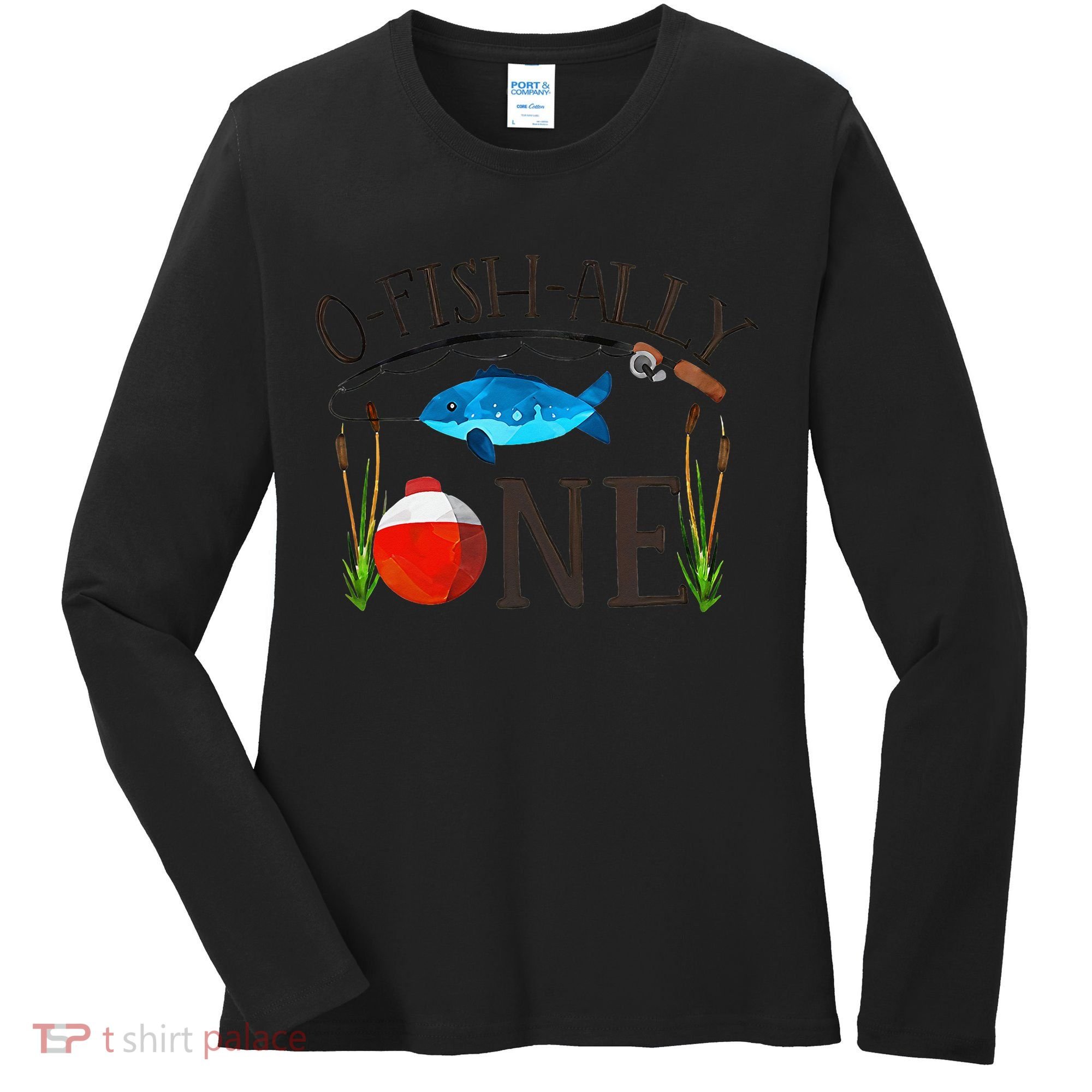 Ofishally ONE Baby O Fish Ally ONE Women's Long Sleeve Shirt