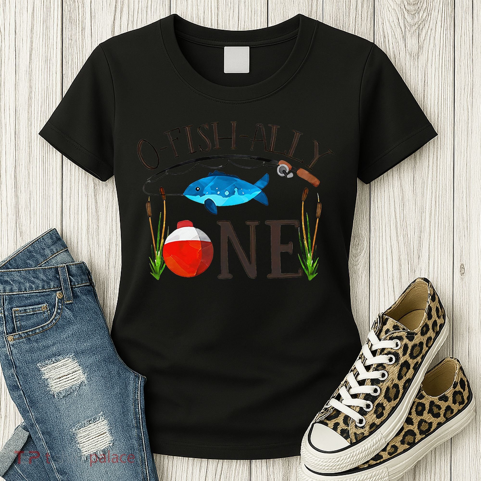 Ofishally ONE Baby O Fish Ally ONE Women's T-Shirt