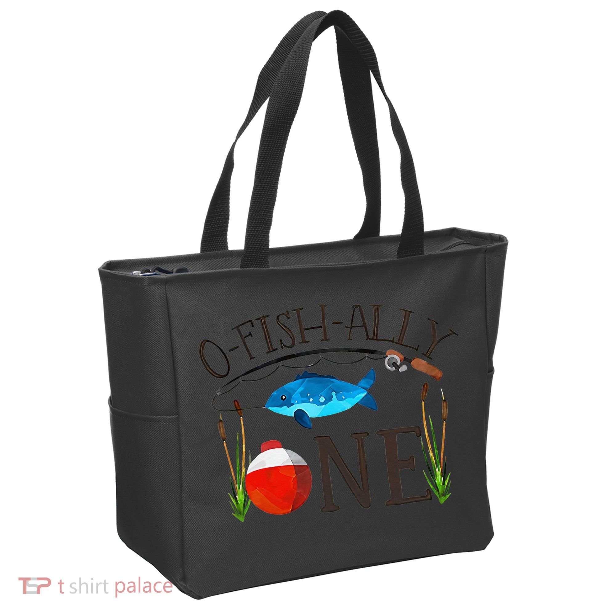 Ofishally ONE Baby O Fish Ally ONE Tote Bag