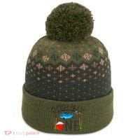 Ofishally ONE Baby O Fish Ally ONE The Baniff Cuffed Pom Beanie thumb 0