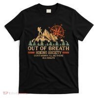 Out Of Breath Hiking Society T-Shirt thumb 0