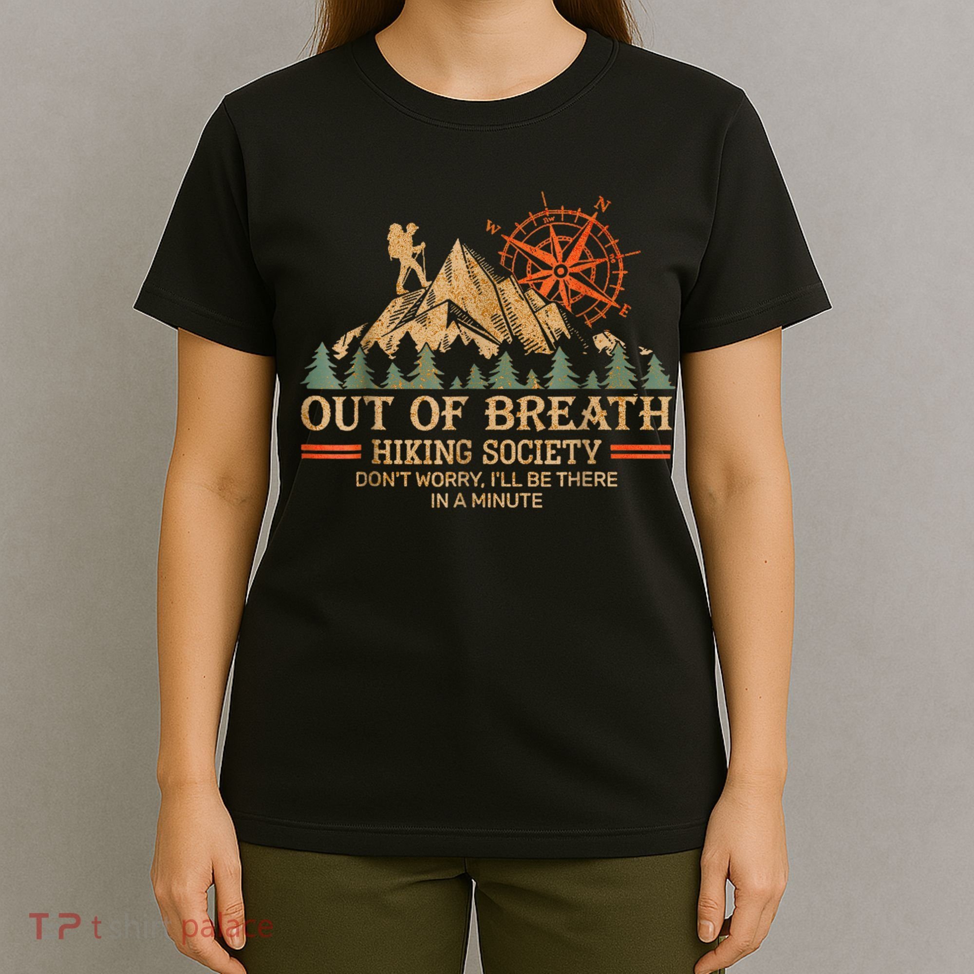 Out Of Breath Hiking Society T-Shirt