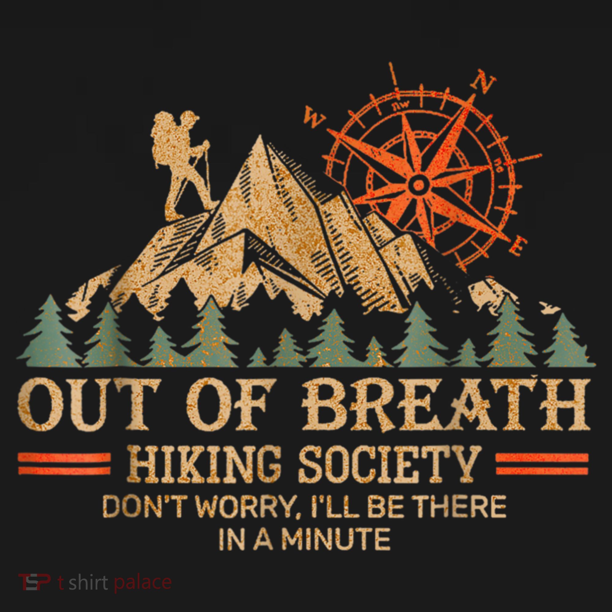 Out Of Breath Hiking Society Women's Tank Top