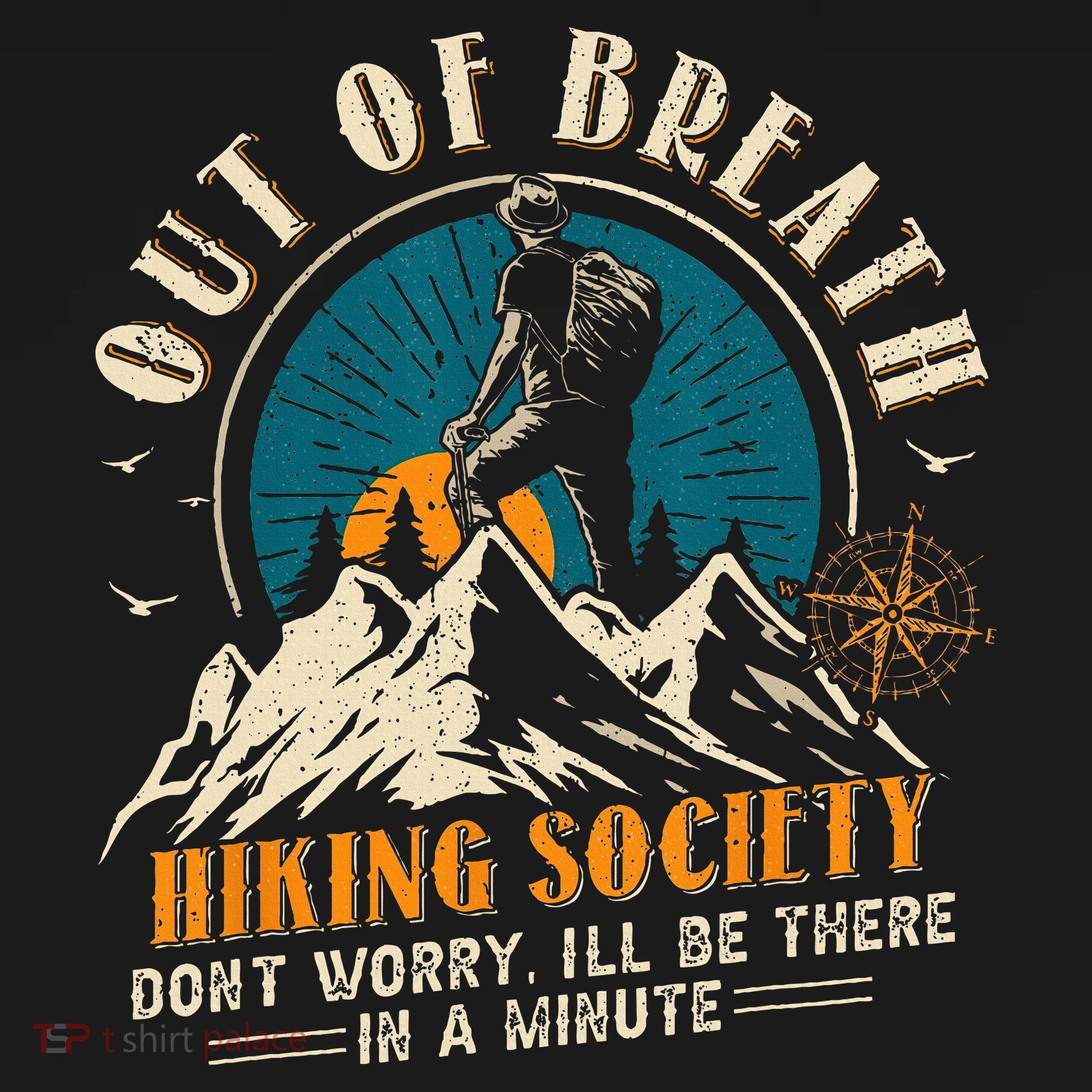 Out Of Breath Hiking Society Women's Hoodie