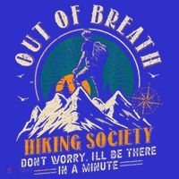 Out Of Breath Hiking Society T-Shirt thumb 7