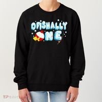 Ofishally One Birthday Outfit For Fish Lover Women's Sweatshirt thumb 0