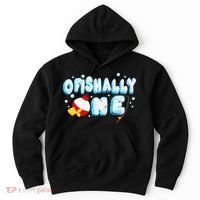 Ofishally One Birthday Outfit For Fish Lover Hoodie thumb 0