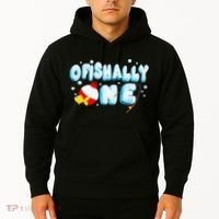 Ofishally One Birthday Outfit For Fish Lover Hoodie thumb 2