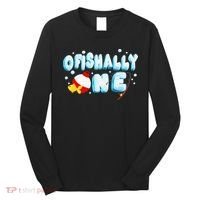 Ofishally One Birthday Outfit For Fish Lover Long Sleeve Shirt thumb 0