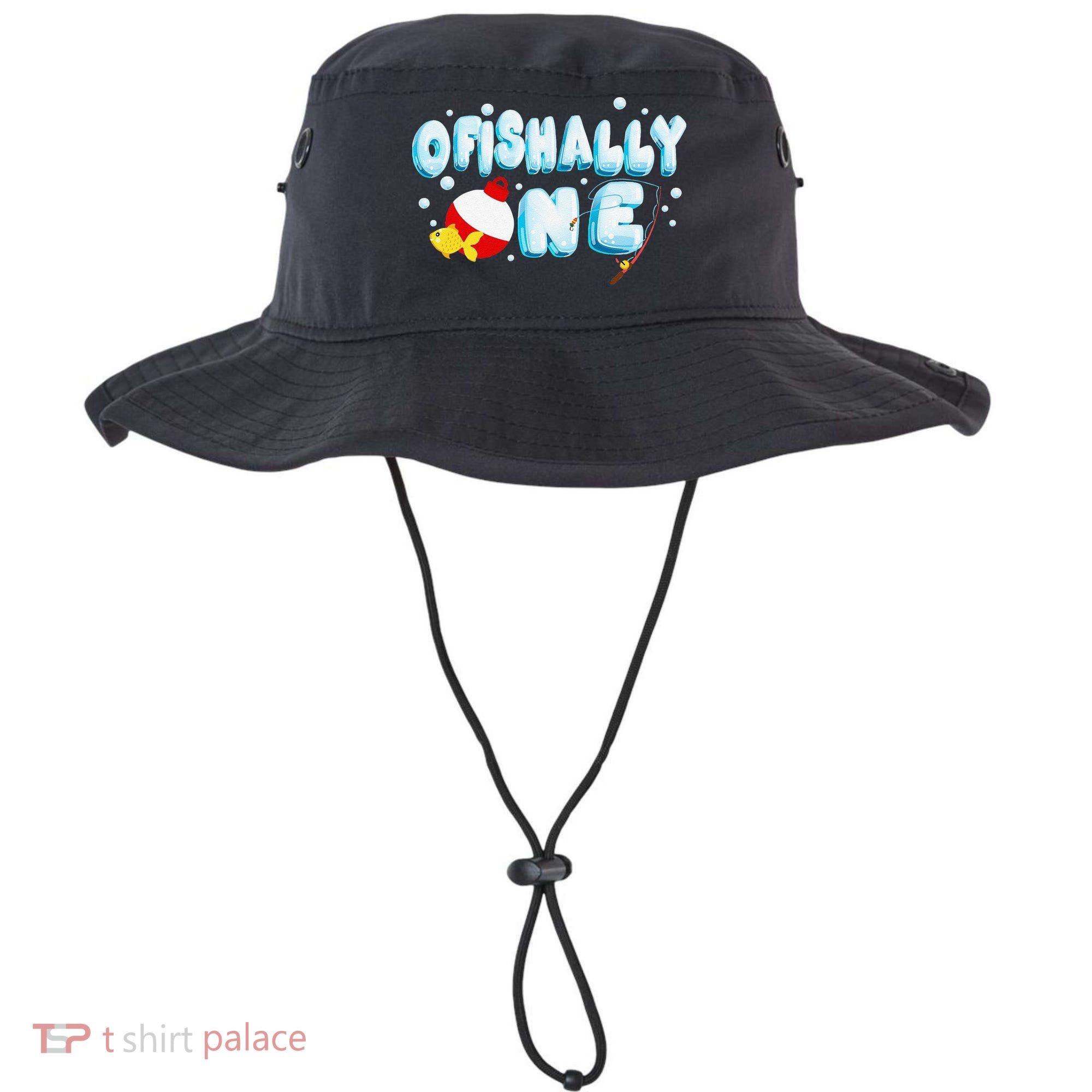 Ofishally One Birthday Outfit For Fish Lover Bucket Hat
