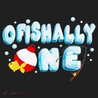 Ofishally One Birthday Outfit For Fish Lover Beanie thumb 2