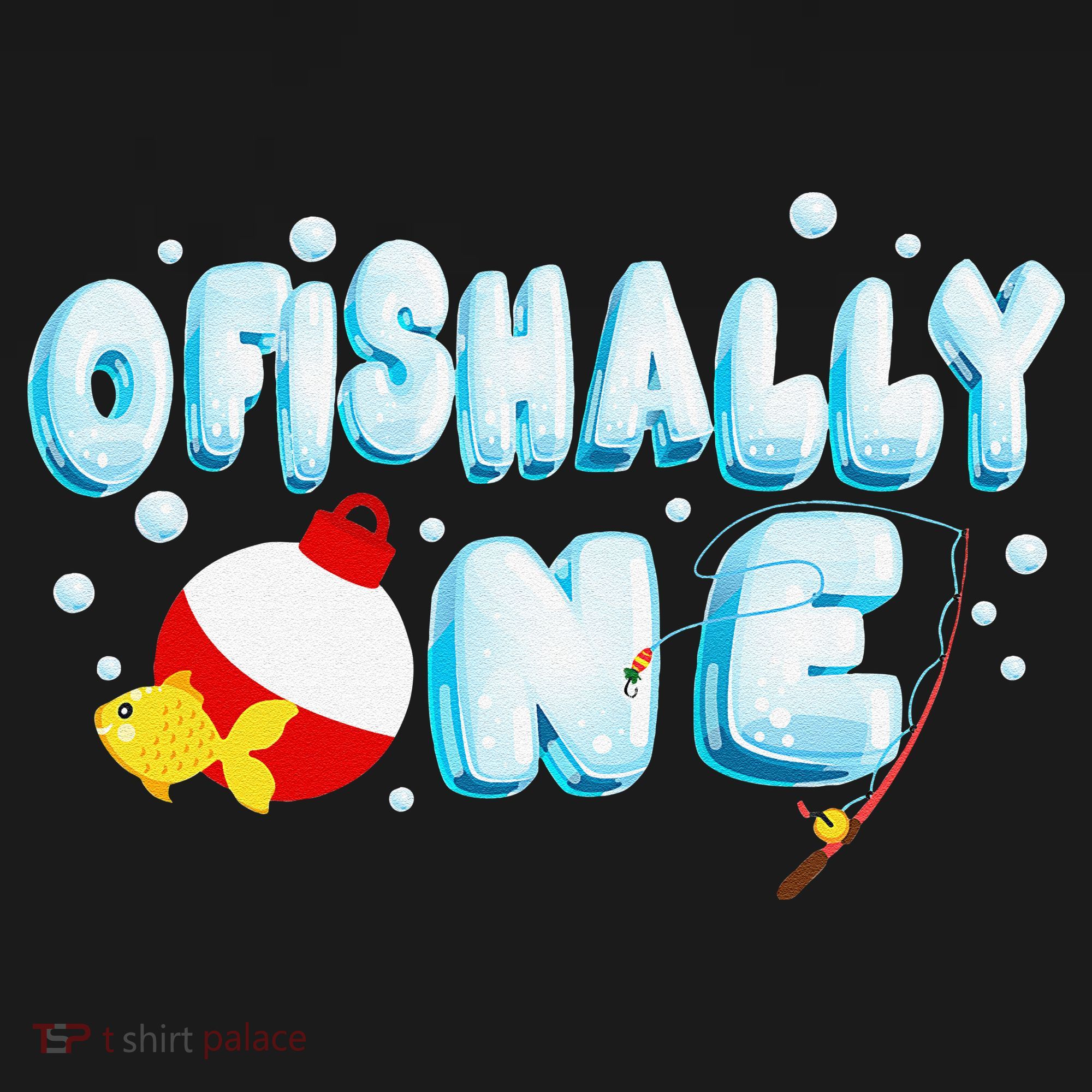 Ofishally One Birthday Outfit For Fish Lover Women's Hoodie
