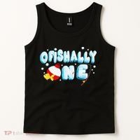Ofishally One Birthday Outfit For Fish Lover Tank Top thumb 2