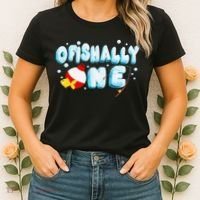 Ofishally One Birthday Outfit For Fish Lover Women's T-Shirt thumb 2
