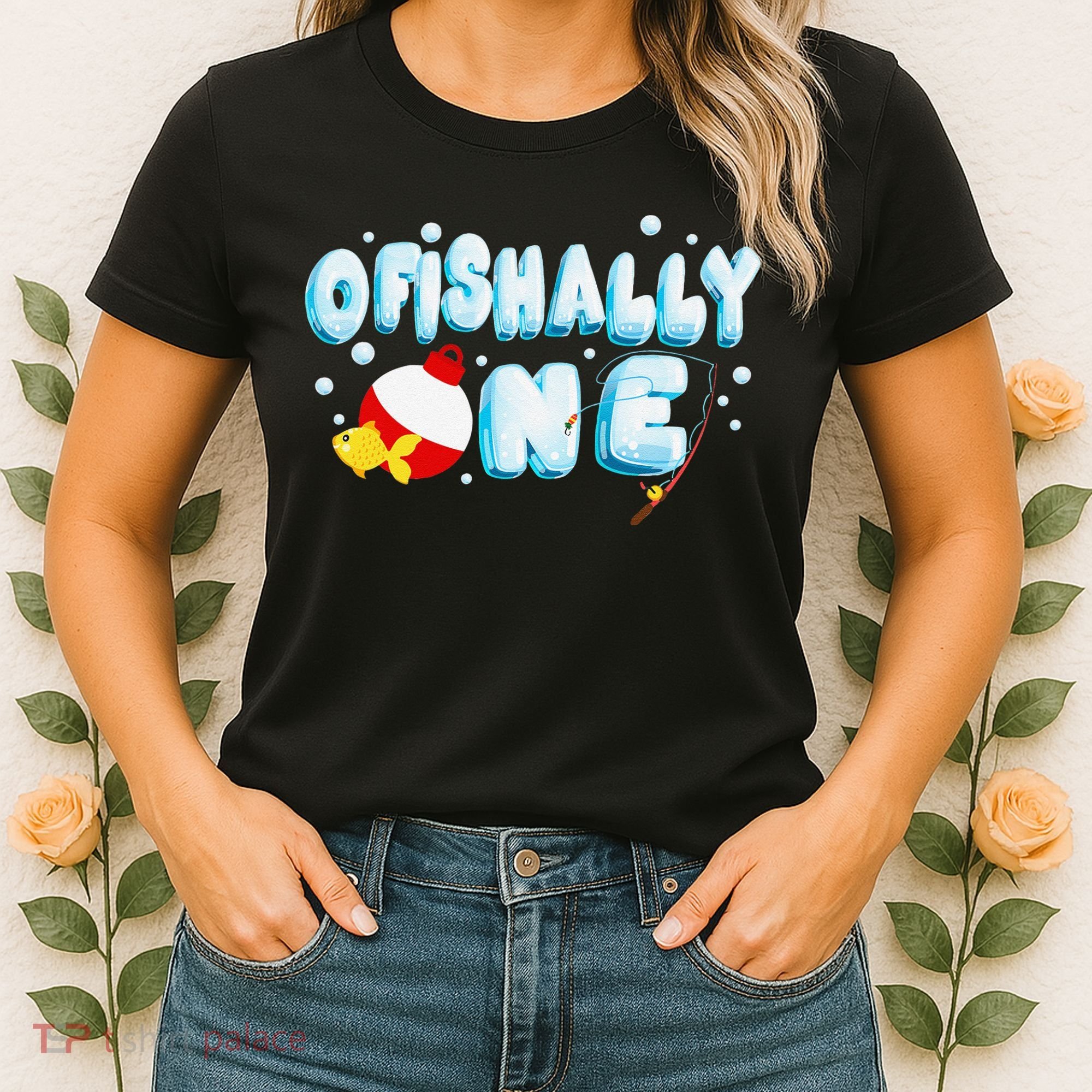 Ofishally One Birthday Outfit For Fish Lover Women's T-Shirt